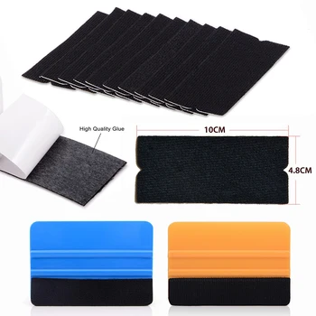 EHDIS Carbon Vinyl Film Car Wrap Felt Fabric for 4" 10cm Squeegee Auto Window Tint Wrapping Scrapers No Scratch Felt Edge Cloth
EHDIS Carbon Vinyl Film Car Wrap Felt Fabric for 4" 10cm Squeegee Auto Window Tint Wrapping Scrapers No Scratch Felt Edge Cloth