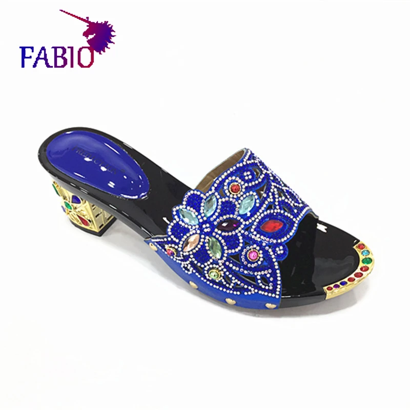 Nigeria evening dress Beautiful women's shoes with diamonds Good quality medium heel shoes for women
Nigeria evening dress Beautiful women's shoes with diamonds Good quality medium heel shoes for women