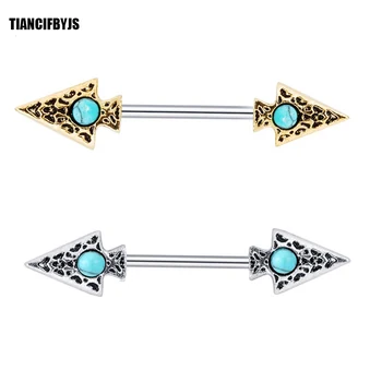 TIANCIFBYJS Wholesale Body Jewelry Stainless Steel Arrow Opal Stone Nipple Rings Barbell Earring Helix Piercing Cartilage 20pcs
TIANCIFBYJS Wholesale Body Jewelry Stainless Steel Arrow Opal Stone Nipple Rings Barbell Earring Helix Piercing Cartilage 20pcs