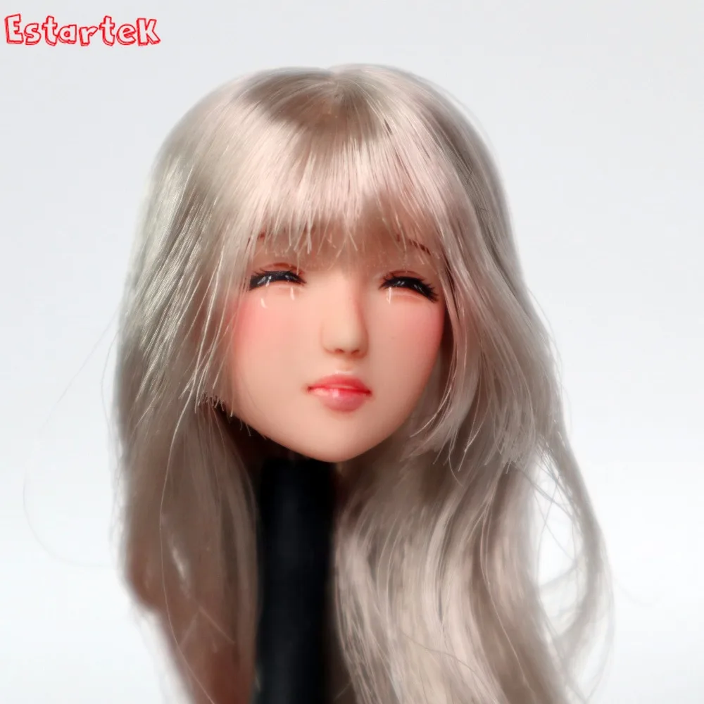 Estartek KE061 Hand Makeup Customized 1/6 Obitsu Silver Hair Beauty Cry Expression Head Sculpt for Phicen Action Figure DIY
Estartek KE061 Hand Makeup Customized 1/6 Obitsu Silver Hair Beauty Cry Expression Head Sculpt for Phicen Action Figure DIY