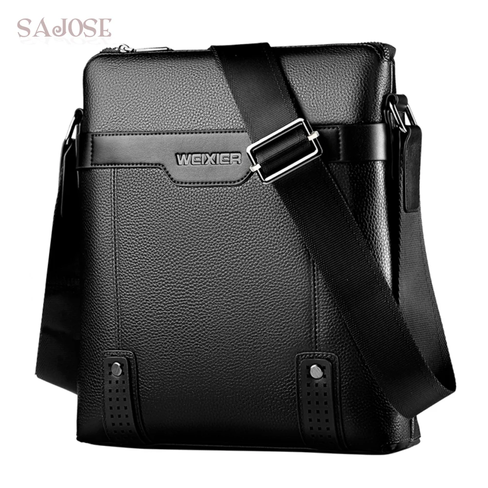 Famous Brand PU Leather Men Bag Casual Business Leather Mens Messenger Shoulder Bag Vintage Men's Crossbody Bag bolsas male
Famous Brand PU Leather Men Bag Casual Business Leather Mens Messenger Shoulder Bag Vintage Men's Crossbody Bag bolsas male