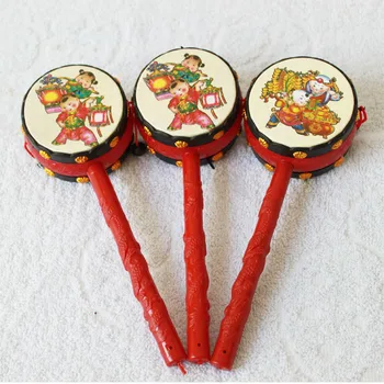 Wholesale Eco-friendly Rattle drum rattle-drum Good luck and happiness for Children Baby educational toys Classic toys
Wholesale Eco-friendly Rattle drum rattle-drum Good luck and happiness for Children Baby educational toys Classic toys