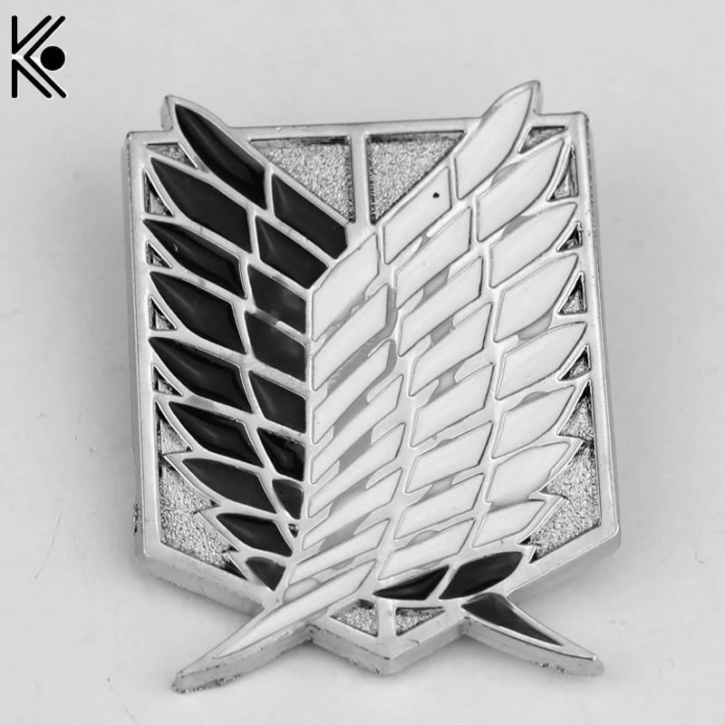 Attack on Titan Shingeki Badges Brooch pins High quality lapel pin brooch jewelry hat tie tack brooch best birthday gift
Attack on Titan Shingeki Badges Brooch pins High quality lapel pin brooch jewelry hat tie tack brooch best birthday gift