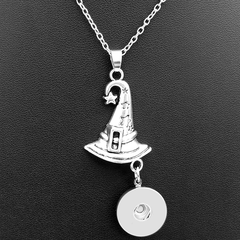 Christmas Halloween Witch hat necklace 18mm 12mm snap button Necklace Boy girl gift NK5922
Christmas Halloween Witch hat necklace 18mm 12mm snap button Necklace Boy girl gift NK5922