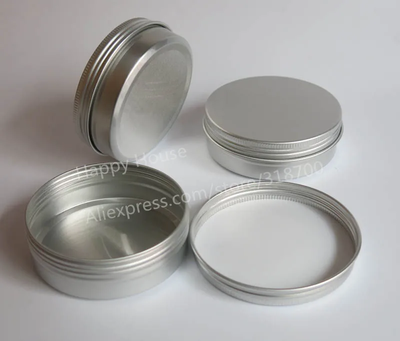 50 x 100g aluminum jar, metal jar for cream powder gel use, 3.33 oz cosmetic bottles, 100ml aluminum container
50 x 100g aluminum jar, metal jar for cream powder gel use, 3.33 oz cosmetic bottles, 100ml aluminum container