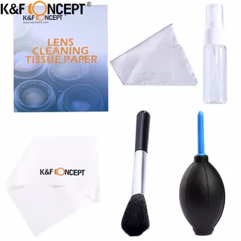 K&F CONCEPT 7in1 Cleaning Kit(Dust Blower+Cleaning Pen+Cleaning Cloth+Bottle+Brush+Lens Cleaning Paper) for DSLR Cameras
K&F CONCEPT 7in1 Cleaning Kit(Dust Blower+Cleaning Pen+Cleaning Cloth+Bottle+Brush+Lens Cleaning Paper) for DSLR Cameras