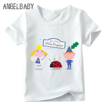 Children Cartoon Ben And Holly Kingdom T shirt Boys and Girls Summer Short Sleeve White Tops Kids Casual T-shirt,ooo5038
Children Cartoon Ben And Holly Kingdom T shirt Boys and Girls Summer Short Sleeve White Tops Kids Casual T-shirt,ooo5038