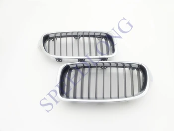 1 Pair RH and LH Front Upper Chrome Kindey Grille Grill Insert for BMW 3 Series F30/F35 2012-2014 
1 Pair RH and LH Front Upper Chrome Kindey Grille Grill Insert for BMW 3 Series F30/F35 2012-2014
