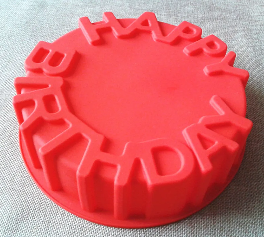 XG002 Round Shape Letters Happy Birthday Silicone Cake Mold Silicone Cake Pan Kitchenware DIY Mold
XG002 Round Shape Letters Happy Birthday Silicone Cake Mold Silicone Cake Pan Kitchenware DIY Mold