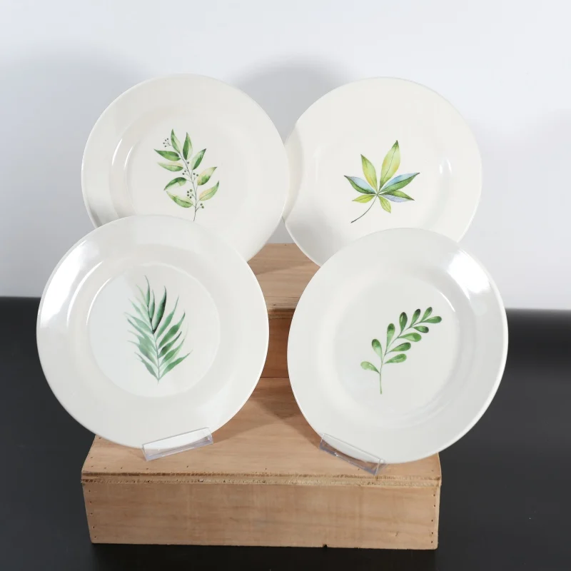 7/8 Inch Nordic Tableware Melamine Dinner Plate Leaf Fruit Printed Round Dinner Plate Breakfast Plate Western-style Food Disc
7/8 Inch Nordic Tableware Melamine Dinner Plate Leaf Fruit Printed Round Dinner Plate Breakfast Plate Western-style Food Disc