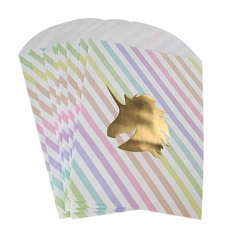 10pcs Gold Unicorn Paper Gift Bag Unicorn Party Christmas Decorations Golden Candy Bag Birthday Wedding Party Supplies 12*19cm
10pcs Gold Unicorn Paper Gift Bag Unicorn Party Christmas Decorations Golden Candy Bag Birthday Wedding Party Supplies 12*19cm