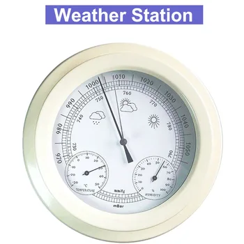 225mm Thermometer Hygrometer Barometer Weather Station European style pressure gauge air weather instrument barometer
225mm Thermometer Hygrometer Barometer Weather Station European style pressure gauge air weather instrument barometer