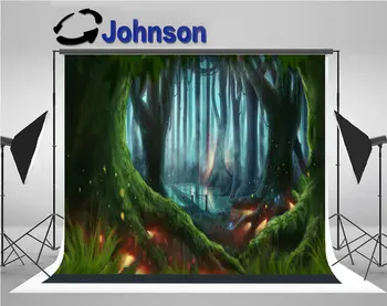 rain magic forest light photo studio background Vinyl cloth High quality Computer print children kids backdrops
rain magic forest light photo studio background Vinyl cloth High quality Computer print children kids backdrops