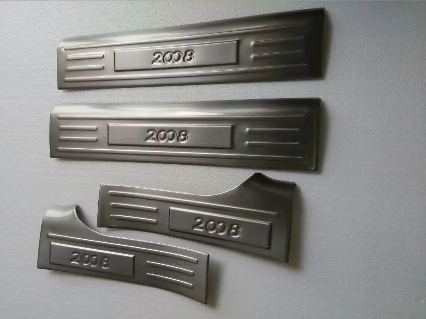 for 2014 Peugeot 2008 stainless steel Internal External Rearguard After the protective plate Scuff Plate/Door Sillcar styling
for 2014 Peugeot 2008 stainless steel Internal External Rearguard After the protective plate Scuff Plate/Door Sillcar styling