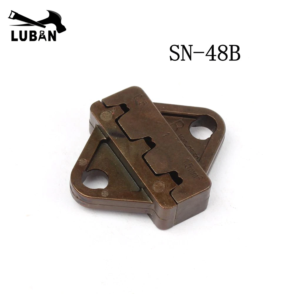 MINI EUROP STYLE crimping tool crimping plier 0.5-1.5mm2 Die Sets for SN-48B (one set ) jaws
MINI EUROP STYLE crimping tool crimping plier 0.5-1.5mm2 Die Sets for SN-48B (one set ) jaws