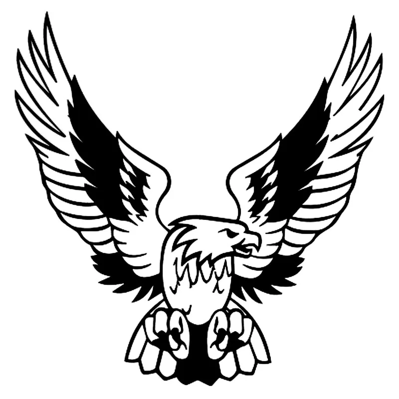 15.8*16CM Fashion Eagle Vinyl Car Sticker Wild Animal Car Body Decal Decorative Car Styling Black/Silver C9-1416
15.8*16CM Fashion Eagle Vinyl Car Sticker Wild Animal Car Body Decal Decorative Car Styling Black/Silver C9-1416