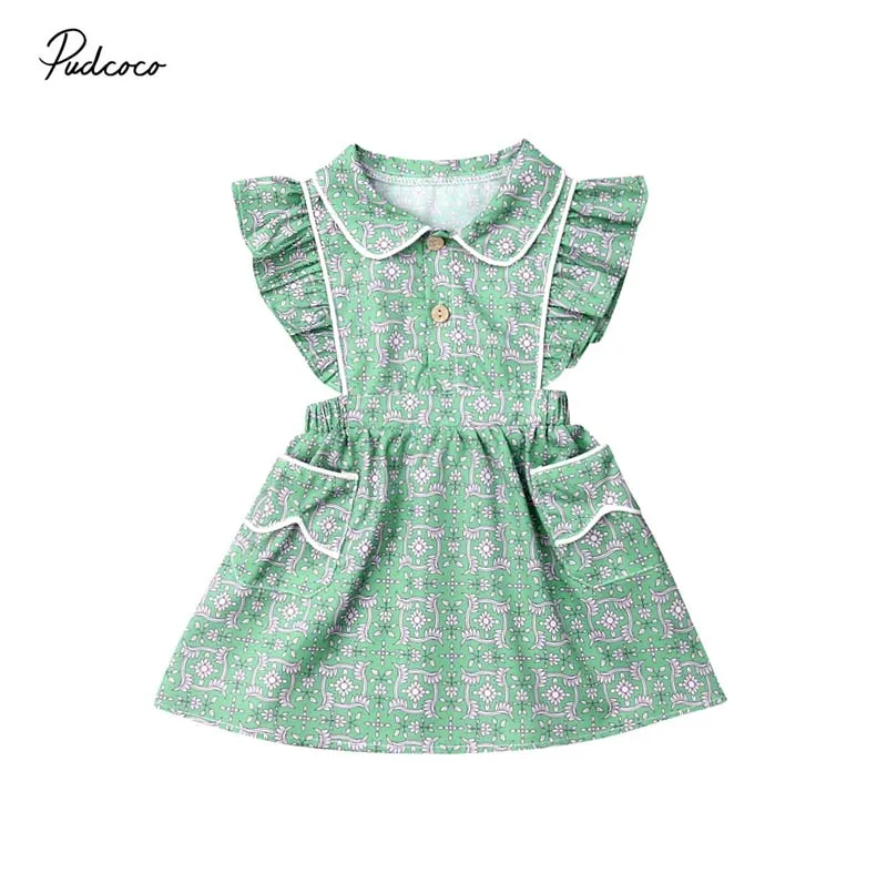 2019 Brand Boho Toddler Kid Baby Girls Dress Ruffle Sleeveless Floral Hollow Pocket Outfit Clothes Holiday Sundress
2019 Brand Boho Toddler Kid Baby Girls Dress Ruffle Sleeveless Floral Hollow Pocket Outfit Clothes Holiday Sundress