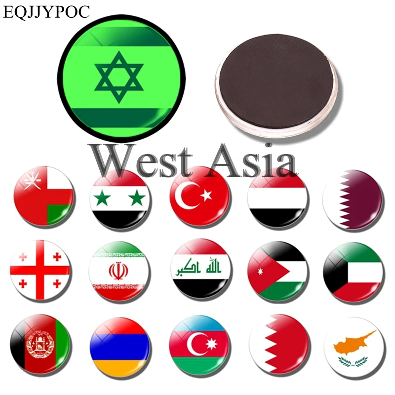 Glowing West Asia fridge magnet countries souvenir Luminous refrigerator magnets Turkey Israel Afghanistan Jordan Armenia flag
Glowing West Asia fridge magnet countries souvenir Luminous refrigerator magnets Turkey Israel Afghanistan Jordan Armenia flag