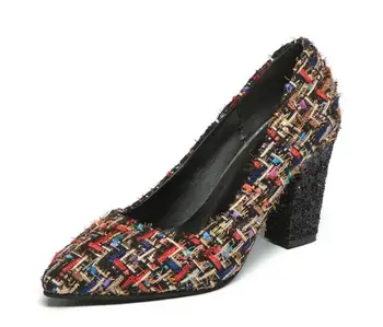 Nice Spring Zapatos Mujer Ladies Pumps Bride Party Women Wedding Shoes Woman Zapatos Mujer Chunky High Heels G61558
Nice Spring Zapatos Mujer Ladies Pumps Bride Party Women Wedding Shoes Woman Zapatos Mujer Chunky High Heels G61558