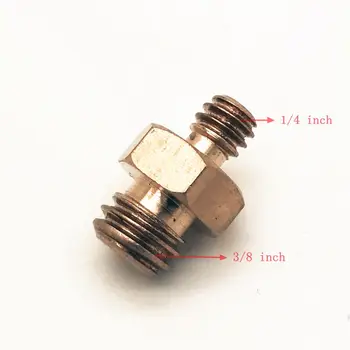 1/4'' Male to 3/8'' Male Threaded Dual-Head Tripod Convert Screw Adapter for Ball Head Tripod Monopod 1/4 3/8 inch
1/4'' Male to 3/8'' Male Threaded Dual-Head Tripod Convert Screw Adapter for Ball Head Tripod Monopod 1/4 3/8 inch