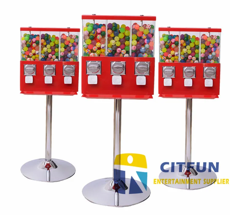 High quality coin operated slot machine for candy vending/sweetie vending, arcade machine, capsule machine CIT-GM009
High quality coin operated slot machine for candy vending/sweetie vending, arcade machine, capsule machine CIT-GM009