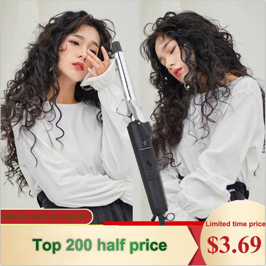 16mm Curling Iron Hair Curler Professional Hair Curl Irons Hair Curler Styler Styling Tools Easy To Carry For Women Student Care 
16mm Curling Iron Hair Curler Professional Hair Curl Irons Hair Curler Styler Styling Tools Easy To Carry For Women Student Care