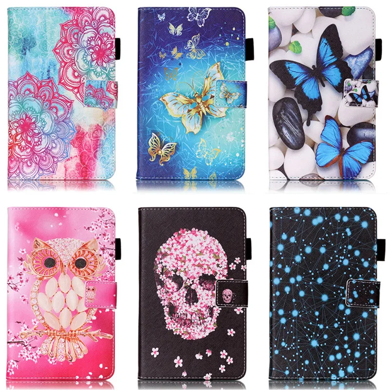 For Samsung GALAXY Tab 4 7.0 T230 Case Owl Butterfly Skull Flower Pattern PU Leather Back Cover For Samsung Galaxy Tab 4 Nook
For Samsung GALAXY Tab 4 7.0 T230 Case Owl Butterfly Skull Flower Pattern PU Leather Back Cover For Samsung Galaxy Tab 4 Nook