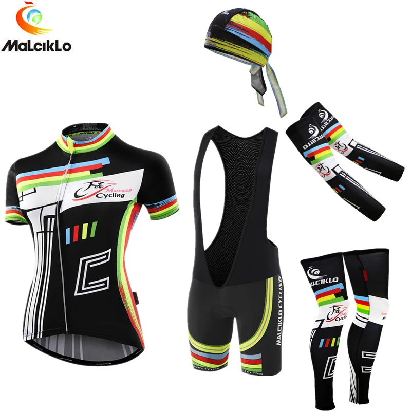 Malciklo Summer Anti-UV 2019 Women Cycling Jersey Set Bike Wear Short Sleeves Cycling Clothing Kits Maillot Ropa Ciclismo Mujer
Malciklo Summer Anti-UV 2019 Women Cycling Jersey Set Bike Wear Short Sleeves Cycling Clothing Kits Maillot Ropa Ciclismo Mujer