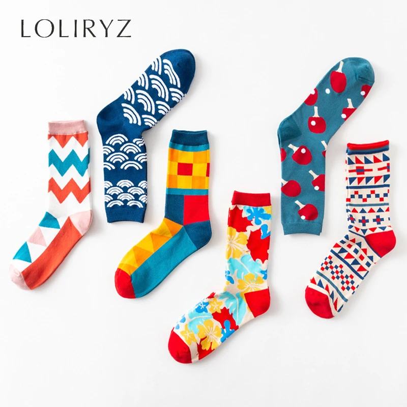 LOLIRYZ Women Socks British Style Cotton Contrast Color Cute Casual Novelty Ary Couple Funny Socks
LOLIRYZ Women Socks British Style Cotton Contrast Color Cute Casual Novelty Ary Couple Funny Socks