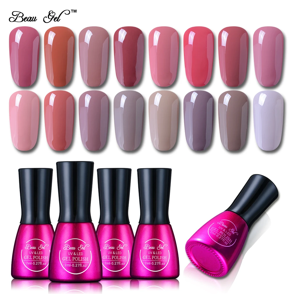 Beau Gel 7ml UV Gel Nail Polish Nude Color Series Soak off Gel Varnish Long Lasting Nail Gel Lacquer Gelpolish for Nail Art DIY
Beau Gel 7ml UV Gel Nail Polish Nude Color Series Soak off Gel Varnish Long Lasting Nail Gel Lacquer Gelpolish for Nail Art DIY