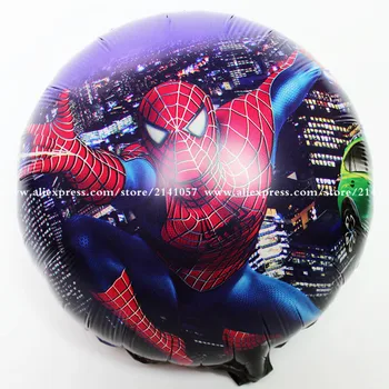 wholesale 50pcs/lot 18 inch Cartoon Spiderman balloon ball birthday party decorations children's classic toy balloons 45*45cm
wholesale 50pcs/lot 18 inch Cartoon Spiderman balloon ball birthday party decorations children's classic toy balloons 45*45cm