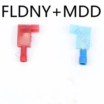 FLDNY+MDD FLDNY MDD Male Female Nylon brass Flag Female Terminal Spade joint insulated WIRE CONNECTORS 100PCS 22-16AWG 16-14AWG
FLDNY+MDD FLDNY MDD Male Female Nylon brass Flag Female Terminal Spade joint insulated WIRE CONNECTORS 100PCS 22-16AWG 16-14AWG