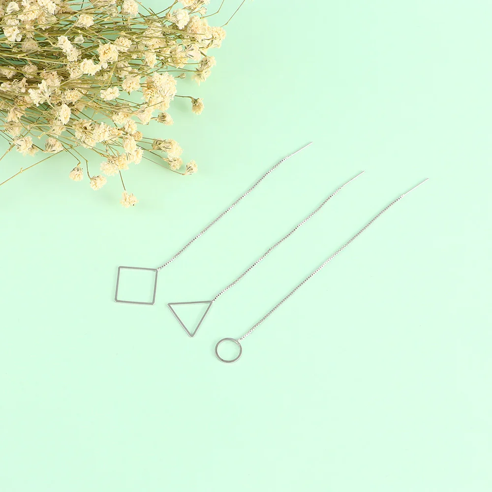 1Pair Fashion Geometry Ear Chain Best Quality Newest Long Tassel Drop Dangle Hanging Earrings for Women Jewelry Gift
1Pair Fashion Geometry Ear Chain Best Quality Newest Long Tassel Drop Dangle Hanging Earrings for Women Jewelry Gift