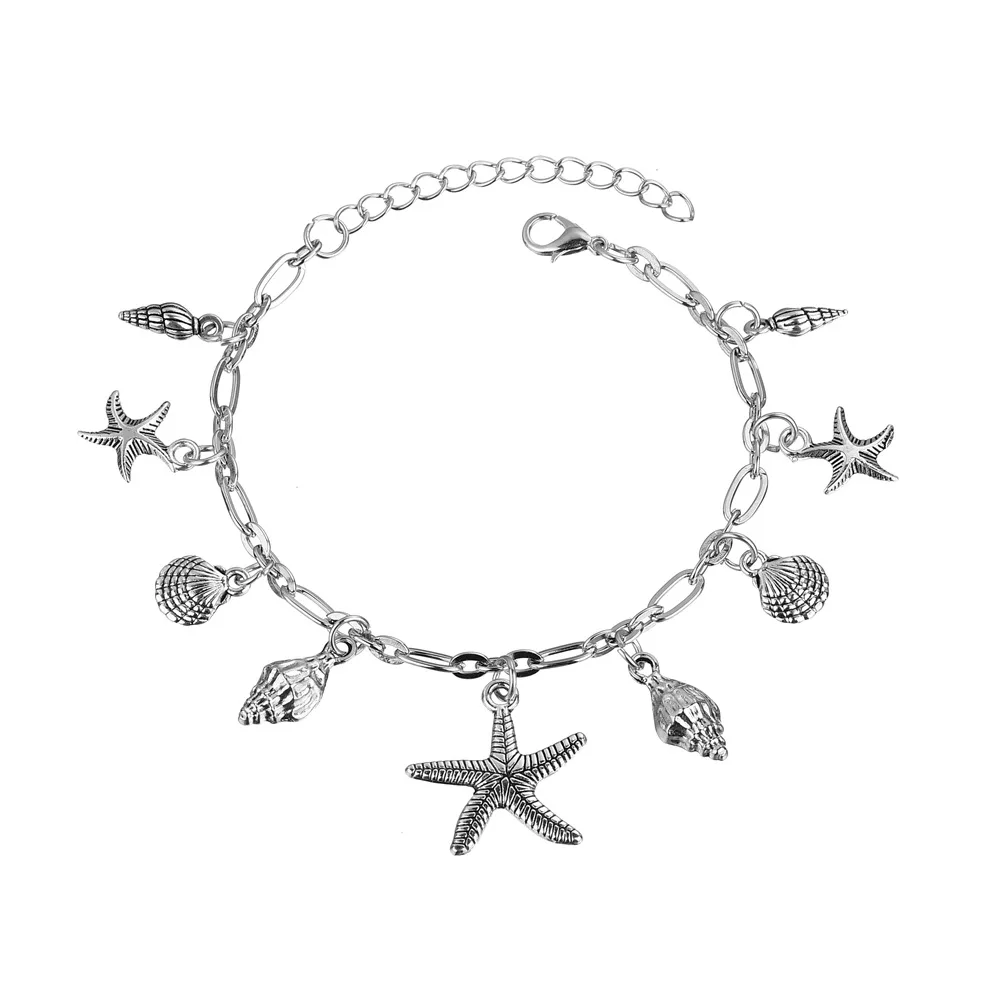 Boho Starfish Turtle Pendant Anklets For Women 2018 Shell Anklet Bracelets On The Leg Bohemian Foot Ocean Jewelry Best Gift
Boho Starfish Turtle Pendant Anklets For Women 2018 Shell Anklet Bracelets On The Leg Bohemian Foot Ocean Jewelry Best Gift