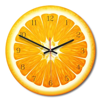 Simulation Orange Slice Pattern Clock Wall Mount Wood Quartz Clock Living Room Hang Ornament Colorful
Simulation Orange Slice Pattern Clock Wall Mount Wood Quartz Clock Living Room Hang Ornament Colorful