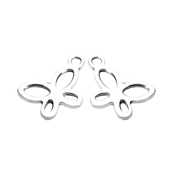 100pcs/lot Stainless Steel 7*11mm Animal Charms Pendant For Necklace Bracelet Floating Charms Plate Silver Jewelry Making F3602
100pcs/lot Stainless Steel 7*11mm Animal Charms Pendant For Necklace Bracelet Floating Charms Plate Silver Jewelry Making F3602