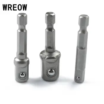 3PC Socket Extension Bit Adaptor Set Hex Shank Wrench Drive Power Drill Socket Drill Adapter Screwdriver Tool Heads Adapter Tool
3PC Socket Extension Bit Adaptor Set Hex Shank Wrench Drive Power Drill Socket Drill Adapter Screwdriver Tool Heads Adapter Tool
