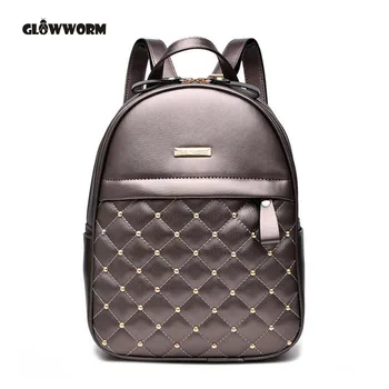 

luxury backpack school bags for teenage girls mochila feminina bagpack plecak travel plecak szkolny leather rugzak plecaki sac