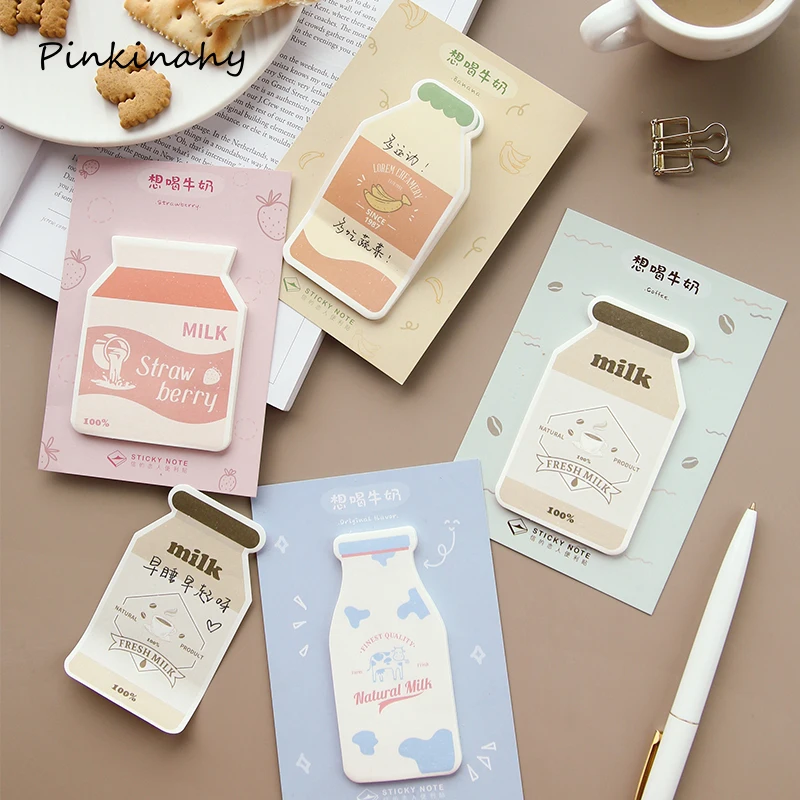 Kawaii Memo Pad strawberry milk/coffee milk Self-Stick Notes Sticky Paper Planner Sticker Notepad Office School Supply BQ014
Kawaii Memo Pad strawberry milk/coffee milk Self-Stick Notes Sticky Paper Planner Sticker Notepad Office School Supply BQ014
