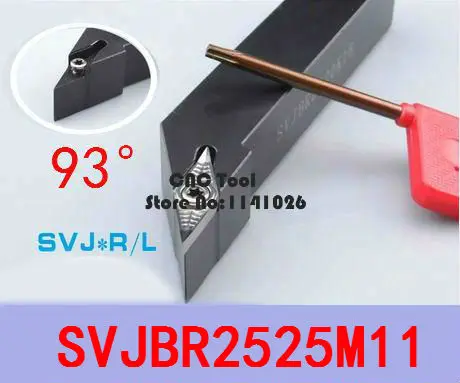 SVJBR2525M11/ SVJBL2525M11 Metal Lathe Cutting Tools Lathe Machine CNC Turning Tools External Turning Tool Holder SVJBR/L
SVJBR2525M11/ SVJBL2525M11 Metal Lathe Cutting Tools Lathe Machine CNC Turning Tools External Turning Tool Holder SVJBR/L