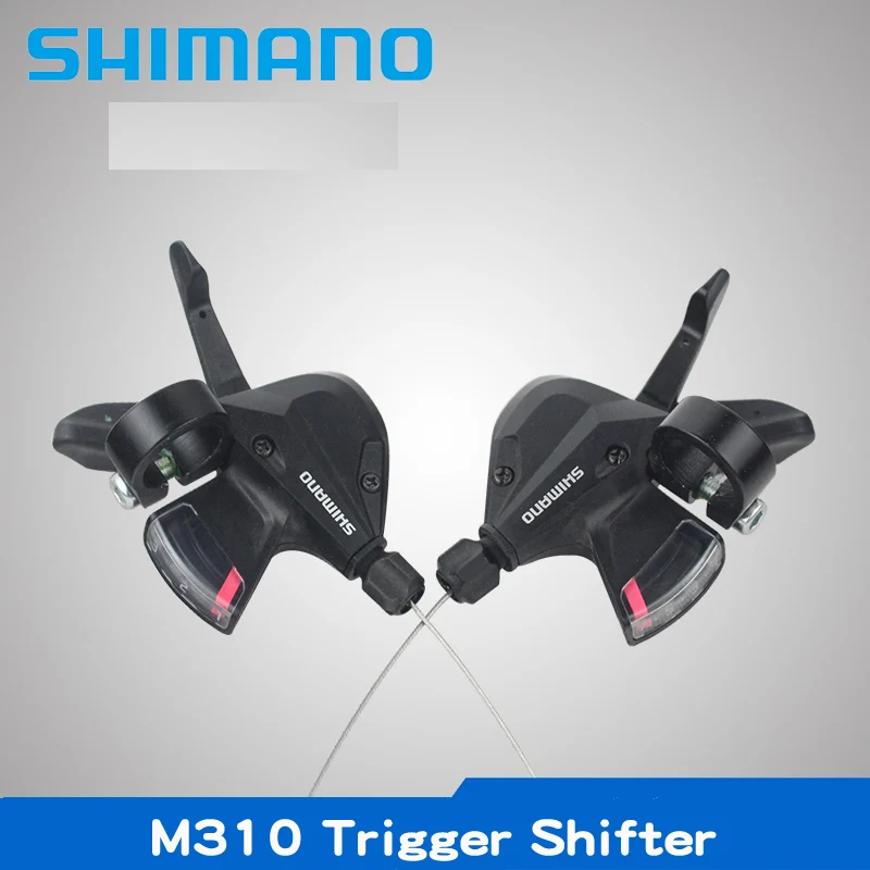 SHIMANO SL-M310 3x8 3x7 21 24 Speed Shifter Trigger Set Rapidfire Plus w/Shifter Cable
SHIMANO SL-M310 3x8 3x7 21 24 Speed Shifter Trigger Set Rapidfire Plus w/Shifter Cable