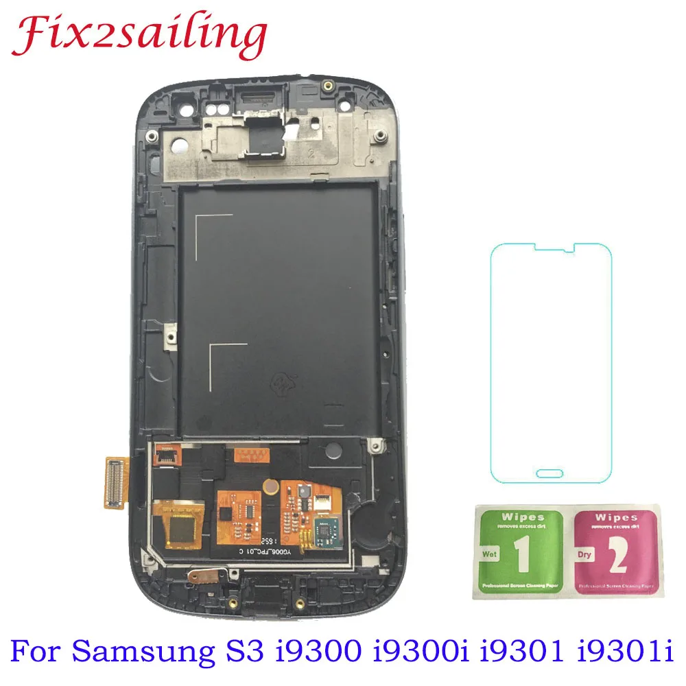 For Samsung Galaxy S3 i9300 i9300i i9301 i9308i i9301i LCD Display + Touch Screen With Frame For SAMSUNG Galaxy S3 Display
For Samsung Galaxy S3 i9300 i9300i i9301 i9308i i9301i LCD Display + Touch Screen With Frame For SAMSUNG Galaxy S3 Display