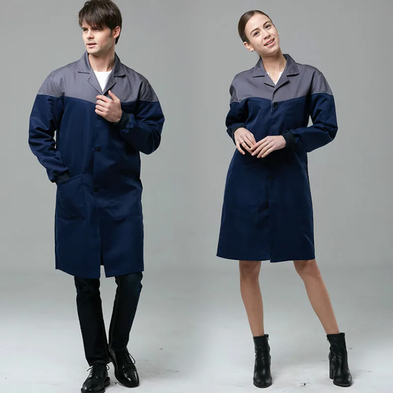 Safety Clothes Workwear Uiniforms Women Men Labor Coat Clothing High Quality Labor Supplies for Workshop Long Sleeve Jacket
Safety Clothes Workwear Uiniforms Women Men Labor Coat Clothing High Quality Labor Supplies for Workshop Long Sleeve Jacket