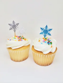 Glitter snowflake Cupcake Toppers wedding bridal baby shower Bachelorette Party Decor cake toppr food picks
Glitter snowflake Cupcake Toppers wedding bridal baby shower Bachelorette Party Decor cake toppr food picks