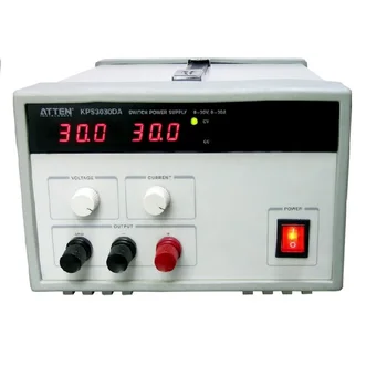 30V 30A DC Power Supply Adjustable 3 Digit Display Mini Laboratory Power Supply Voltage Regulator KPS3030DA For Phone Repair
30V 30A DC Power Supply Adjustable 3 Digit Display Mini Laboratory Power Supply Voltage Regulator KPS3030DA For Phone Repair