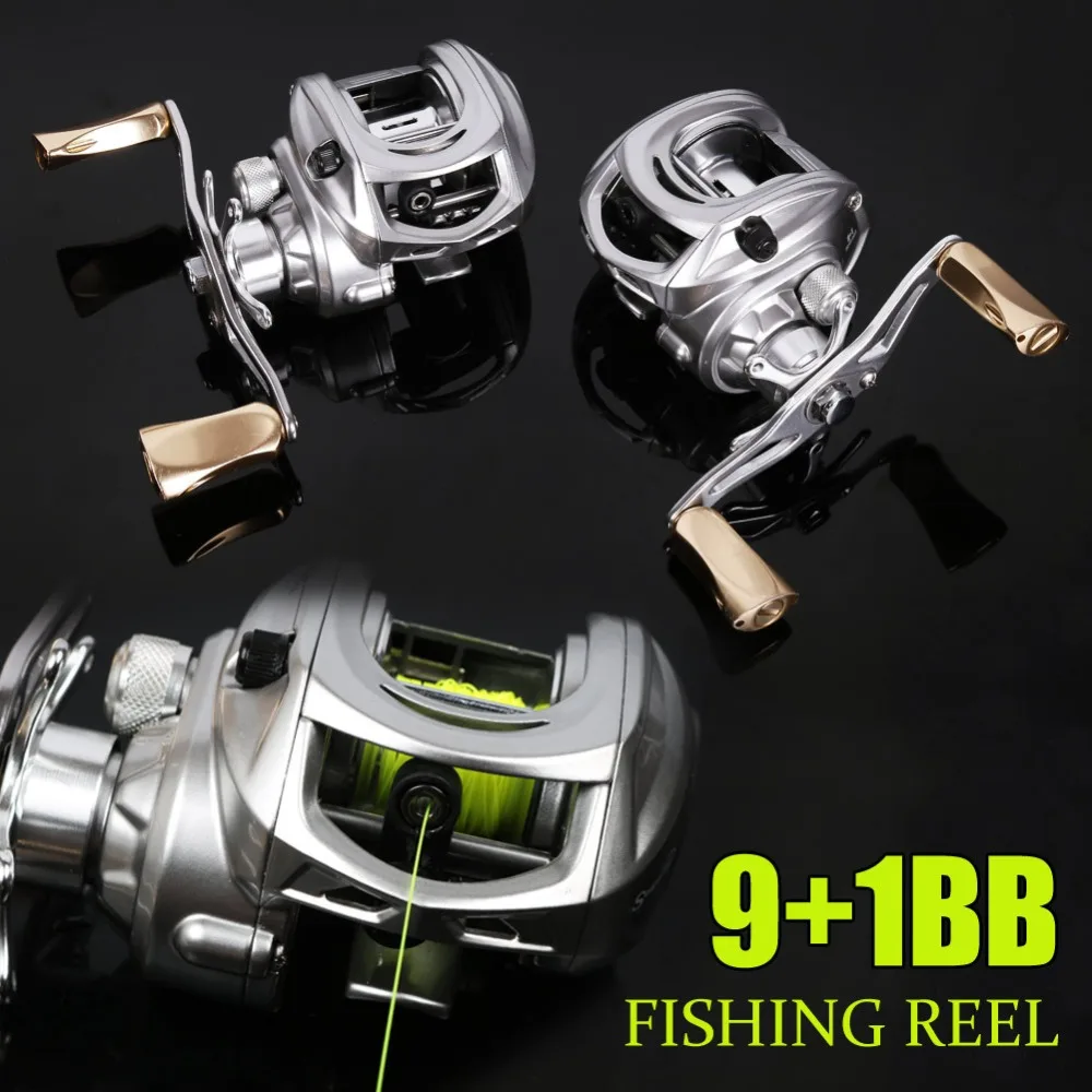 Baitcasting Fishing Reel Stainless Steel 12BBs 92MM Extended Handle Knob 8KG Carbon Fiber Drag Carretilha Coil Wheels
Baitcasting Fishing Reel Stainless Steel 12BBs 92MM Extended Handle Knob 8KG Carbon Fiber Drag Carretilha Coil Wheels