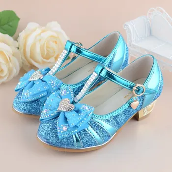 Glitter Crystal Girls High Heel Children Princess Shoes for Kids Sandals Dress Leather Shoes Banquet Silver Party Dance Wedding
Glitter Crystal Girls High Heel Children Princess Shoes for Kids Sandals Dress Leather Shoes Banquet Silver Party Dance Wedding