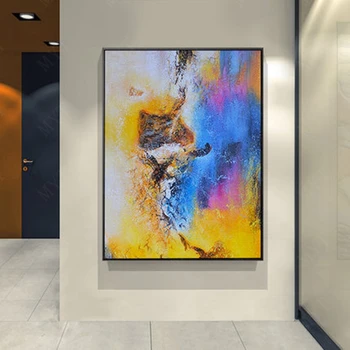High Quality Abstract Art Wall Art Oil Painting Hand-painted on Canvas Oil Painting Abstract No Frame Artwork For Home Decor