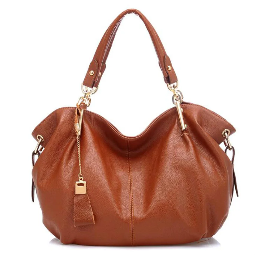 2019 Women Leather Shoulder Bag High Quality Artificial Leather Ladies Hobo Handbags Female Large Capacity Tote Bag
2019 Women Leather Shoulder Bag High Quality Artificial Leather Ladies Hobo Handbags Female Large Capacity Tote Bag