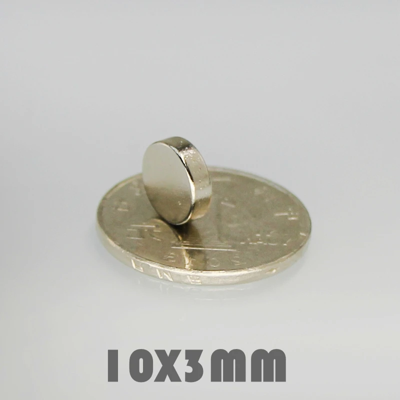 30/50/100Pcs 10x3 mm Neodymium Magnet Strong Round Magnet N35 10*3 mm Search Magnet Rare Earth Magnet For Crafts Gallium Metal
30/50/100Pcs 10x3 mm Neodymium Magnet Strong Round Magnet N35 10*3 mm Search Magnet Rare Earth Magnet For Crafts Gallium Metal
